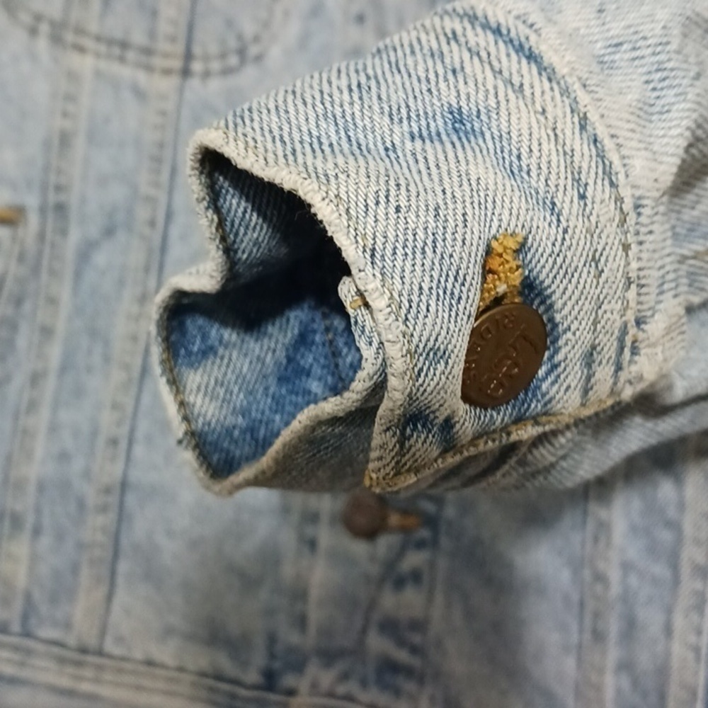 Vintage Lee Hard Rock Cafe Blue Jean Jacket, Size M - Picture 6 of 13